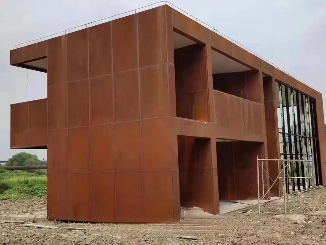 四更镇耐候钢板幕墙