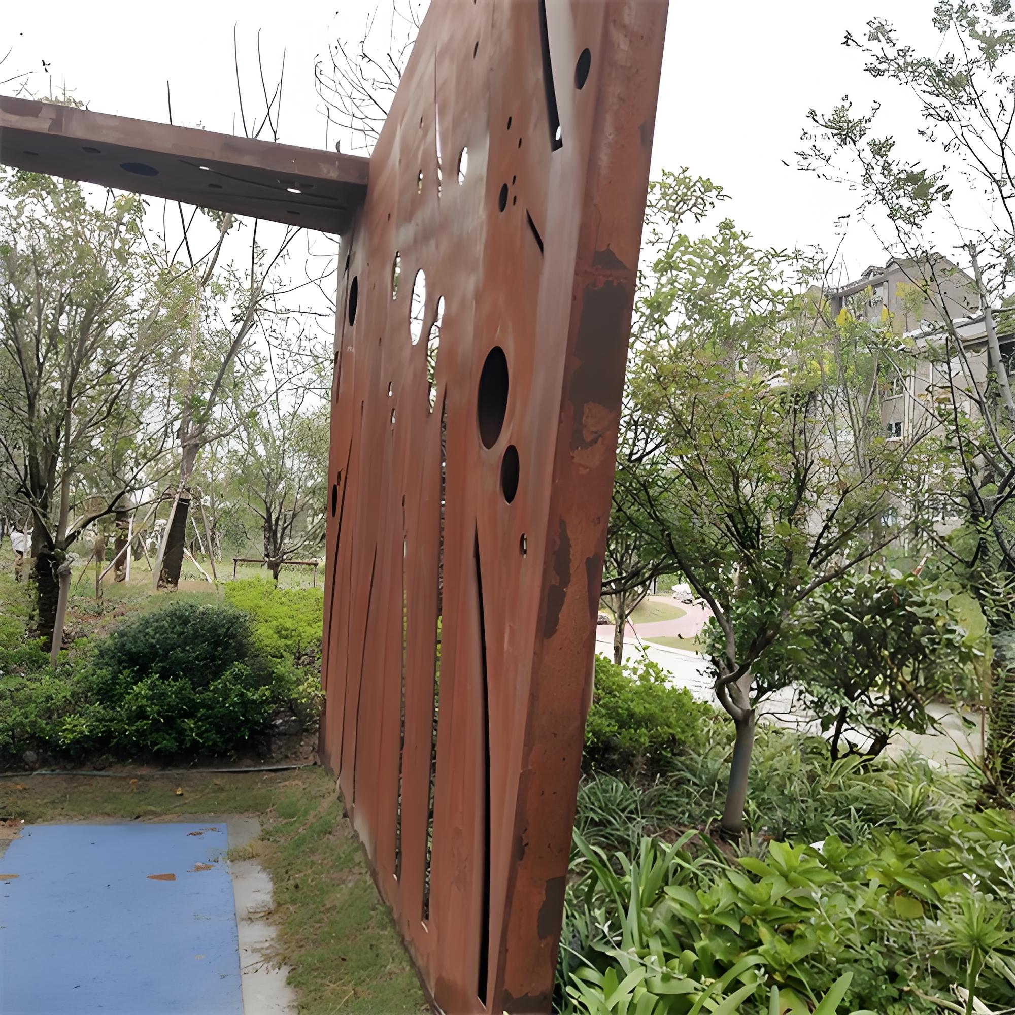 四更镇耐候钢景观