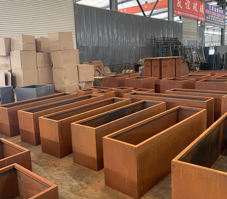 四更镇耐候钢板花箱